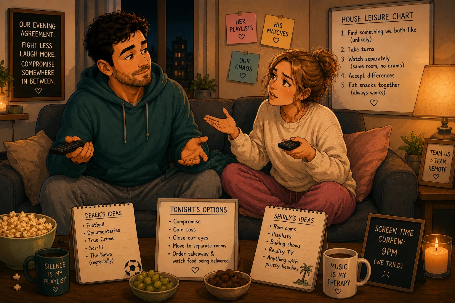 Illustration for Entertainment Wars