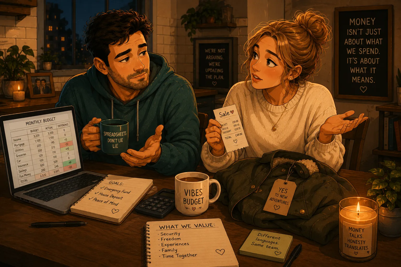 Illustration for Money Talks